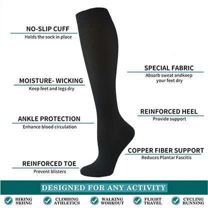 Compression Socks for Varicose Veins - Medical Grade Support for Men & Women